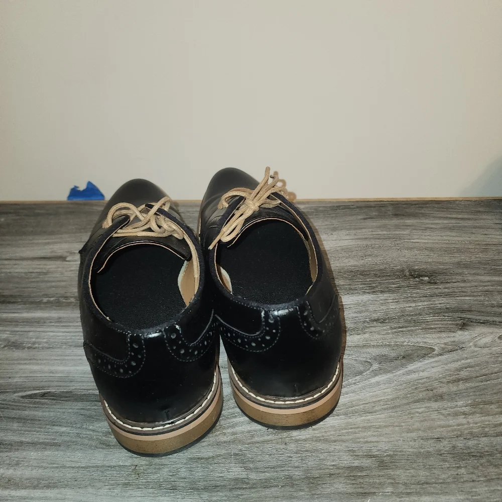 Madden Mens Black dress shoes sz11 - Picture 3 of 5